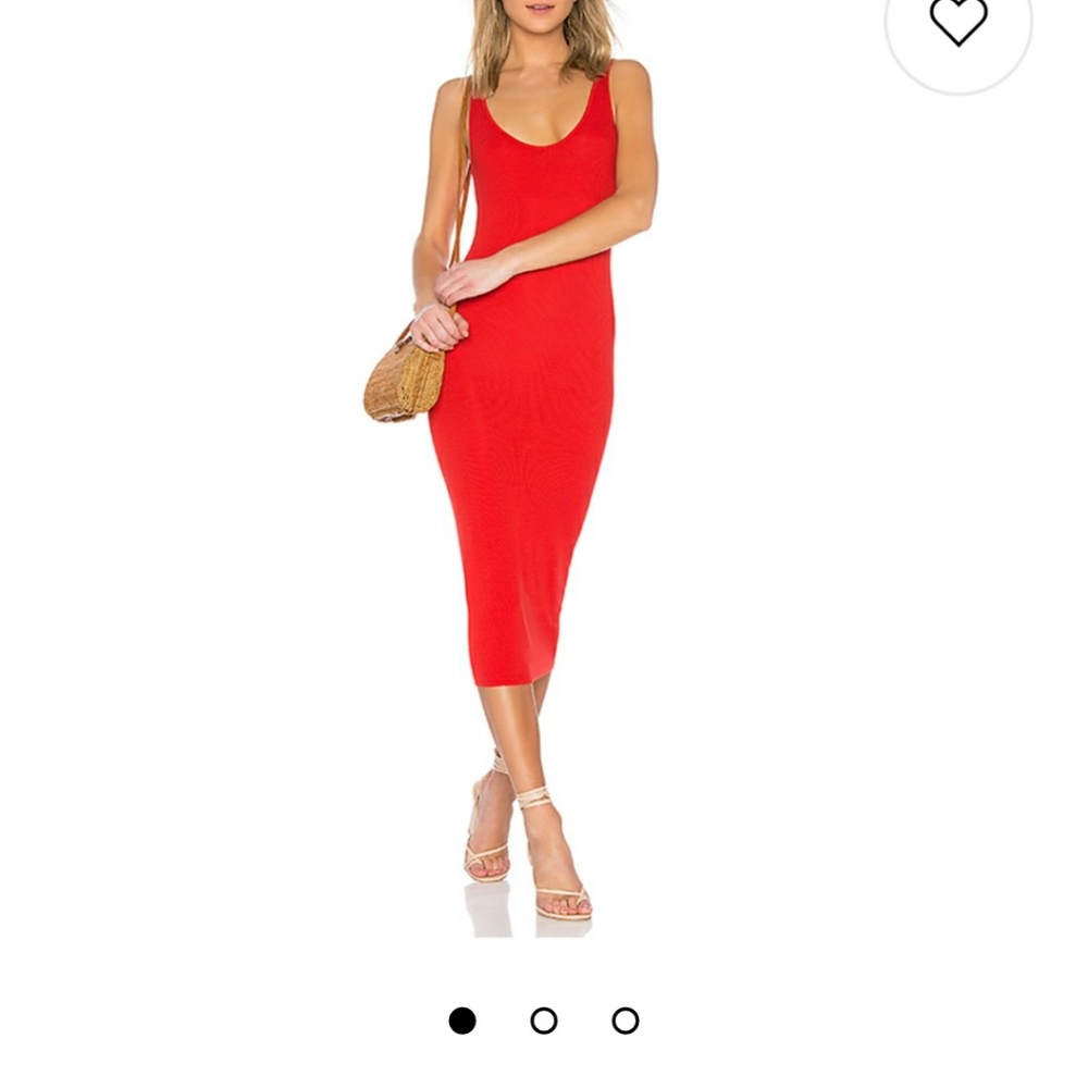 Enza Costa rib tank dress